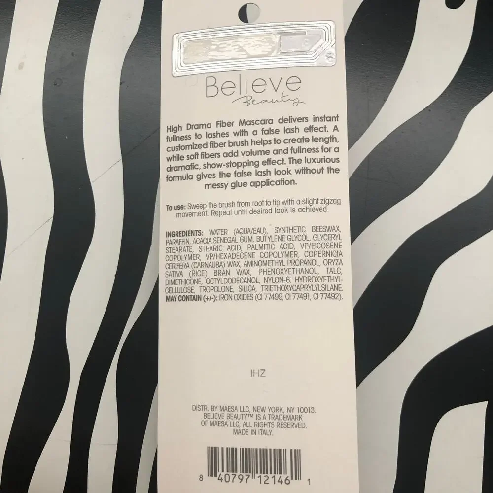 Believe Beauty High Drama Fiber Mascara in Brown